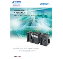 Omron CJ2 Series PLCs brochure