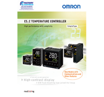 Omron E5CC series temperature and process